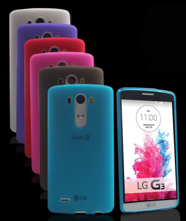 LG G3 Yumuşak Silikon Kılıf + Temperli Cam ürün görseli 1