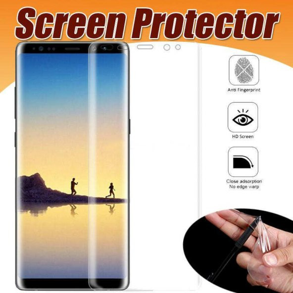Samsung Galaxy Note 8 Tam Kapatan Ekran Koruyucu + Şeffaf Kılıf ürün görseli 1