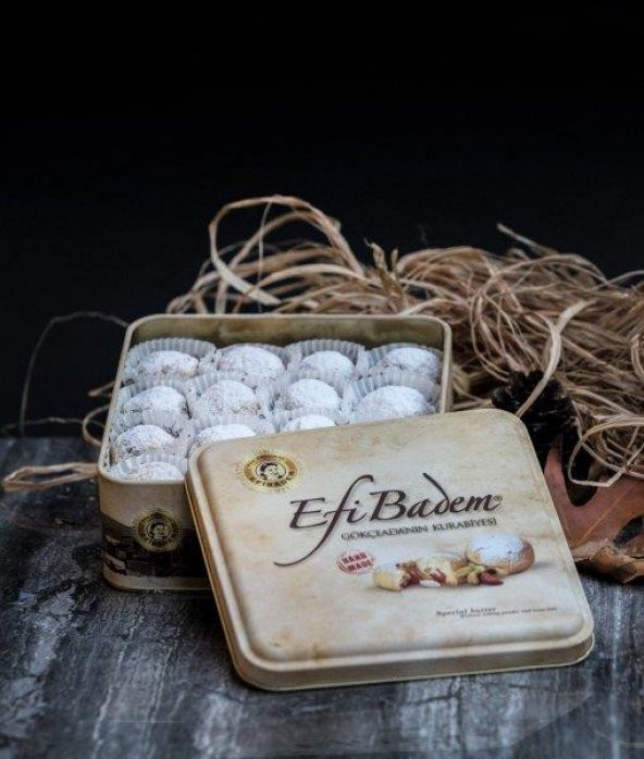EFİBADEM 32Lİ TENEKE KUTU 400 GR ürün görseli 1