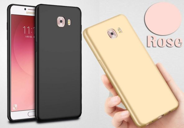 Samsung Galaxy J7 Core Kılıf Mat Silikon Kılıf + Kırılmaz Cam ürün görseli 1