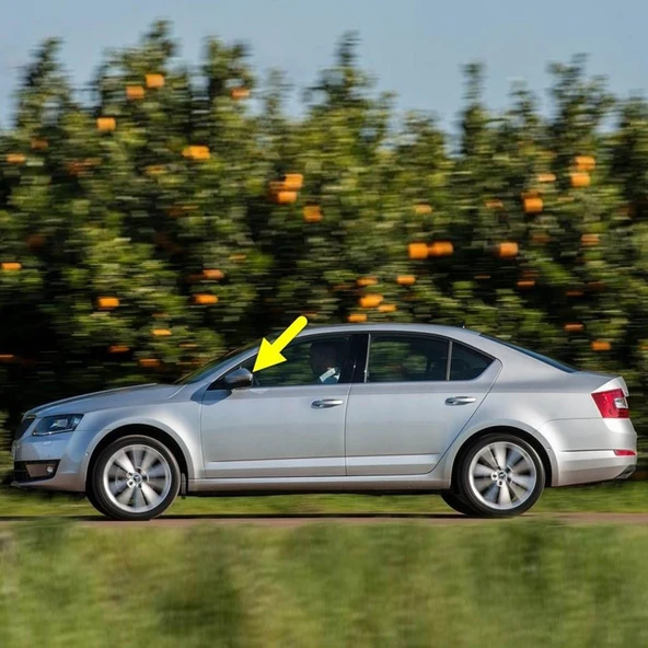 Skoda Octavia 3 A7 2017-2020 Sol Dış Dikiz Aynası Çerçevesi 5E0857531 ürün görseli 1
