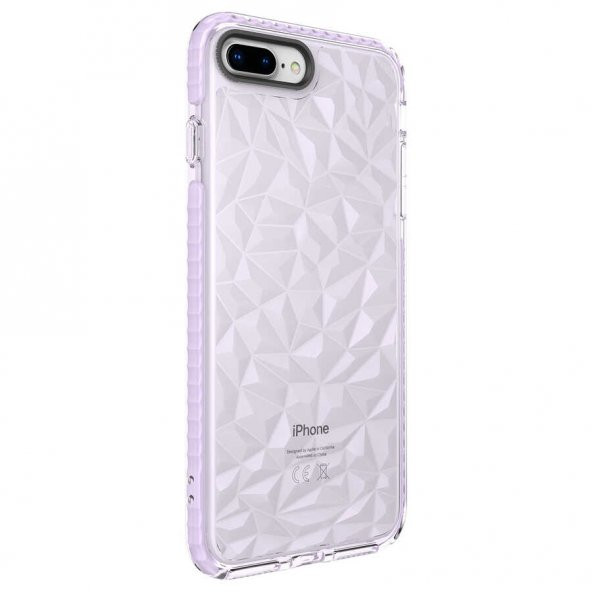 Apple iPhone 7 Plus Kılıf Prizma Silikon Kapak - Resim 3