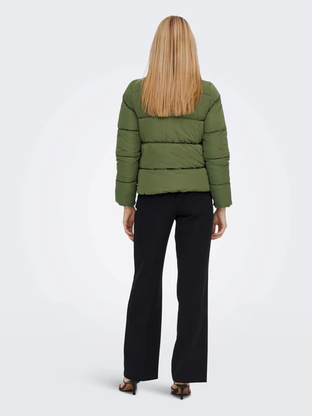 ONLY Cool Bayan Puffer Mont 15196546 - Resim 2