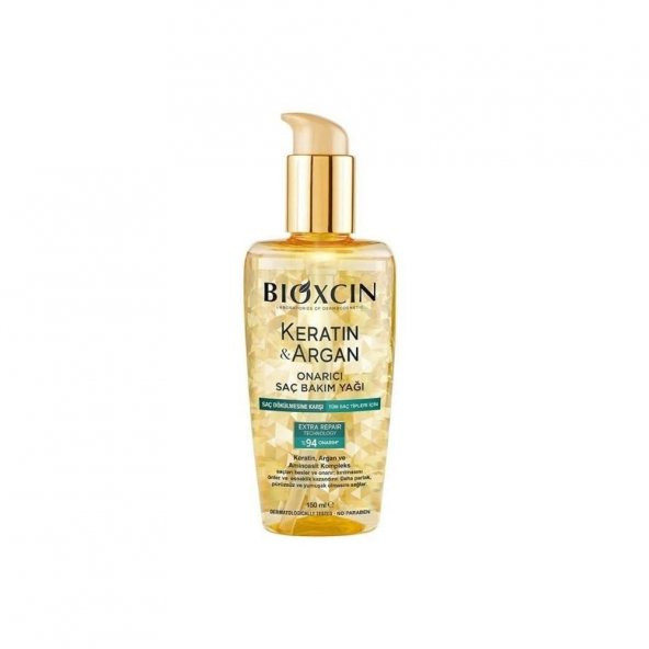 Keratin Argan Onarıcı Saç Bakım Yağı 150 ML ürün görseli 1
