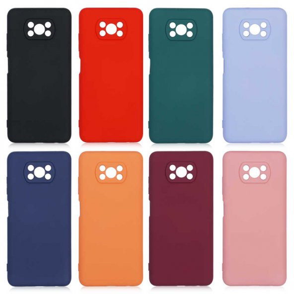 Xiaomi Poco X3 Kılıf İçi Kadife Dışı Mat Lansman Kapak ürün görseli 1