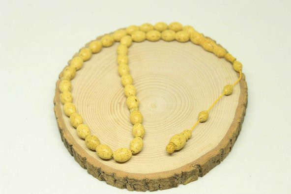 Zencefil Kokulu 33lük Tesbih 8,5*11,5mm (25375) ürün görseli 1