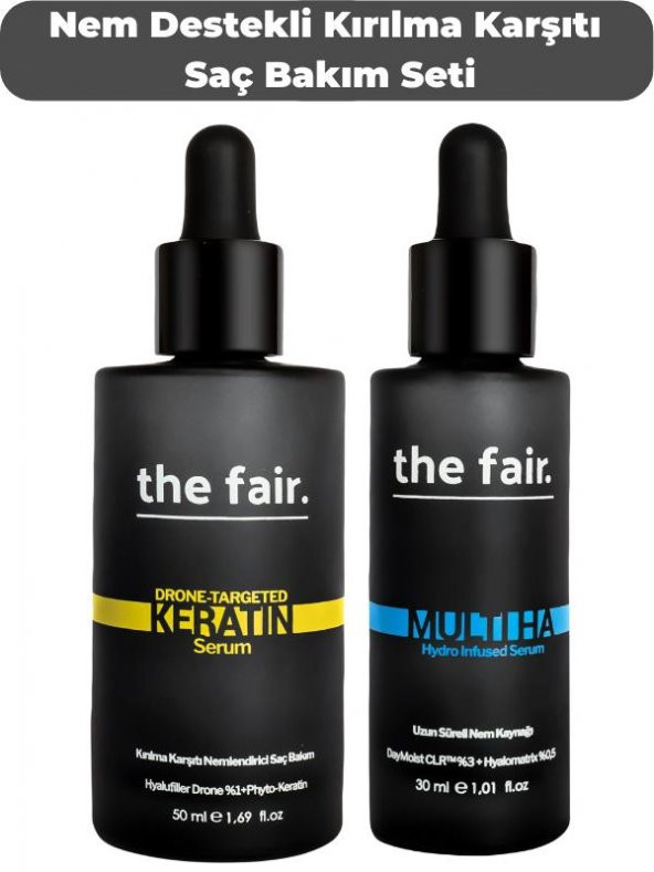 the fair. Nem Destekli Kırılma Karşıtı Saç Bakım Seti ürün görseli 1