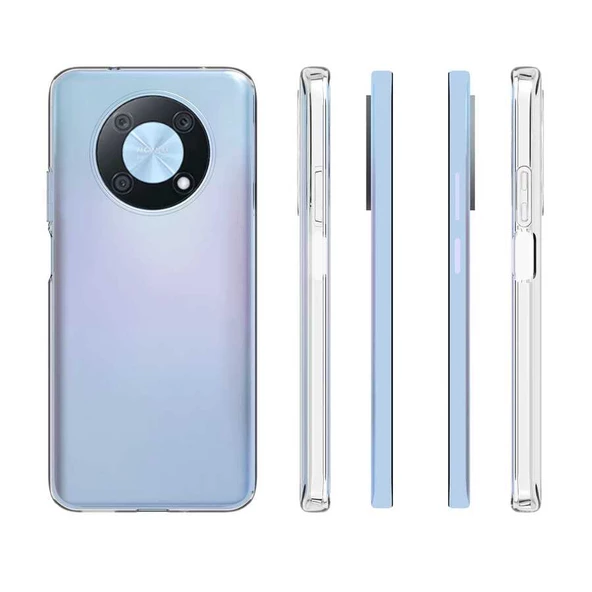 Huawei Nova Y90 Kılıf Şeffaf İnce ve Esnek Süper Silikon Kılıf 3