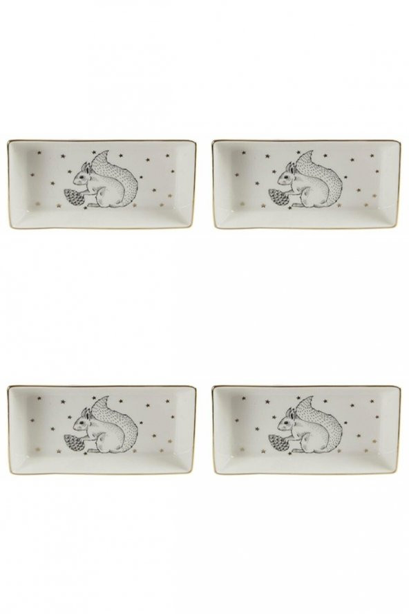 Porland Forest Kahvaltı&meze Tabağı 13cm 4'lü 04LFH000447 ürün görseli 1