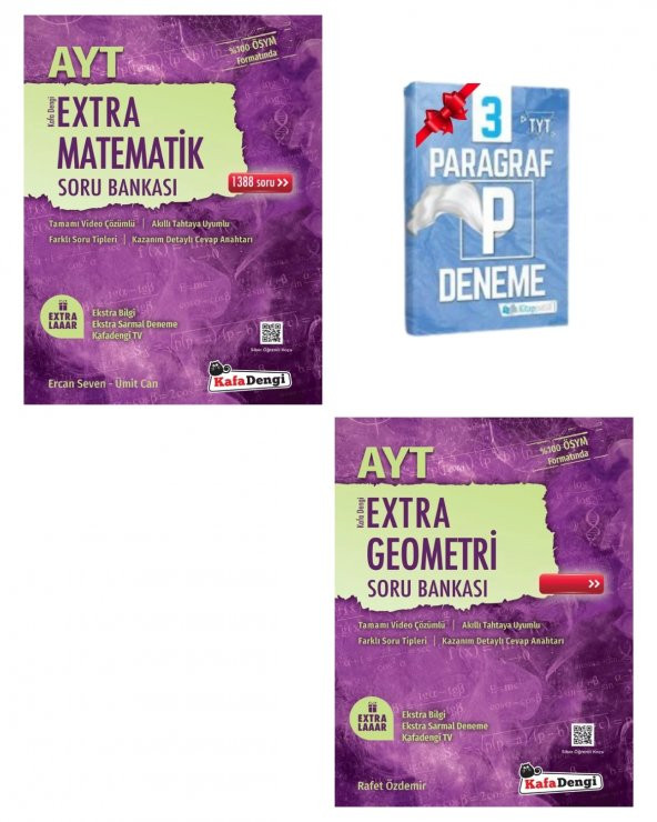 AYT Extra Matematik ve Geometri Soru Bankası ürün görseli 1