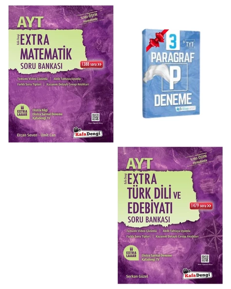 AYT Extra Matematik ve Edebiyat Soru Bankası ürün görseli 1