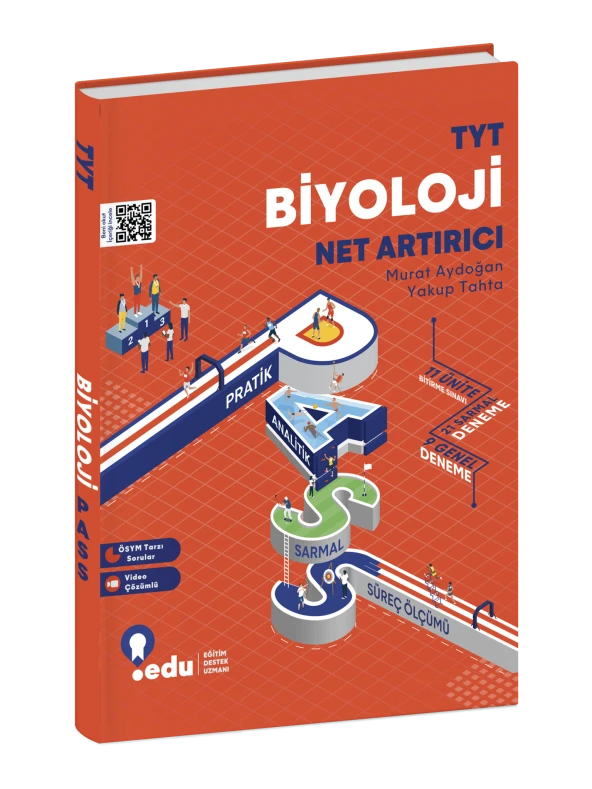 EDU Eğitim Destek Uzmanı Net Artırıcı TYT Biyoloji Deneme ürün görseli 1