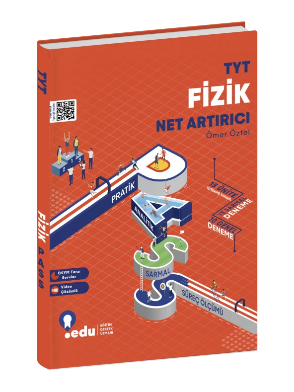 EDU Eğitim Destek Uzmanı Net Artırıcı TYT Fizik Deneme ürün görseli 1