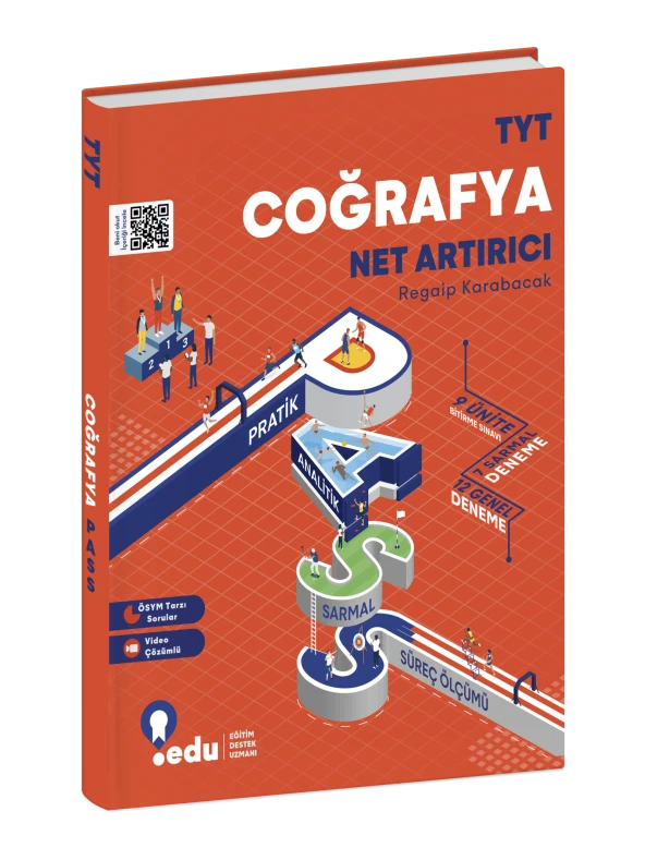 EDU Eğitim Destek Uzmanı Net Artırıcı TYT Coğrafya Deneme ürün görseli 1