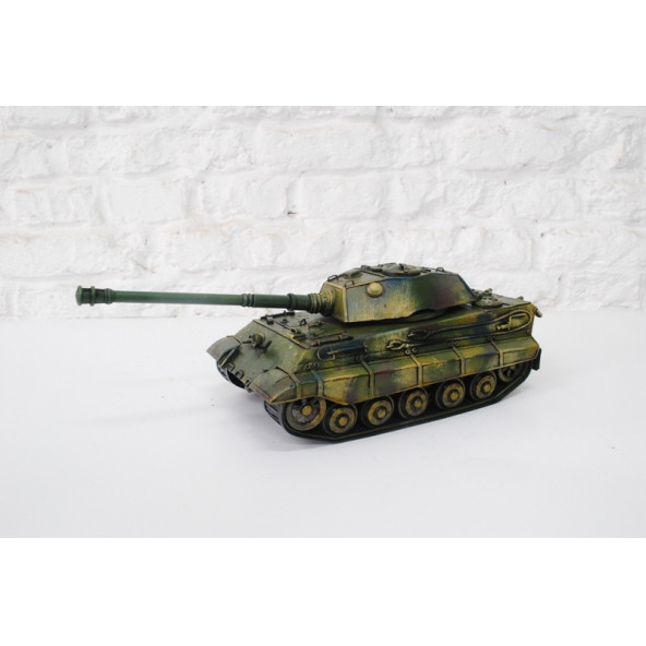 Jayland Metal Eskitilmiş Retro Klasik Tank ürün görseli 1