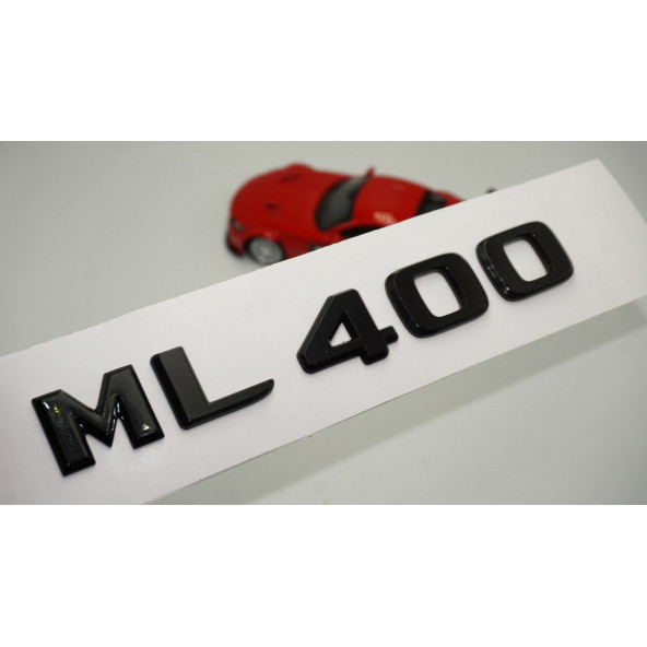 ML 400 Bagaj Parlak Siyah ABS 3M 3D Yazı Logo ürün görseli 1