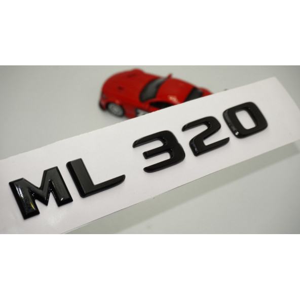 ML 320 Bagaj Parlak Siyah ABS 3M 3D Yazı Logo ürün görseli 1