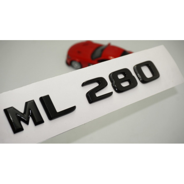 ML 280 Bagaj Parlak Siyah ABS 3M 3D Yazı Logo ürün görseli 1