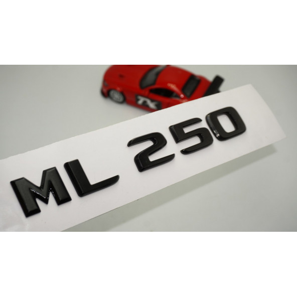 ML 250 Bagaj Parlak Siyah ABS 3M 3D Yazı Logo ürün görseli 1
