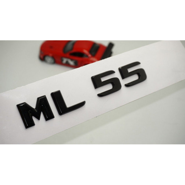 ML 55 Bagaj Parlak Siyah ABS 3M 3D Yazı Logo ürün görseli 1