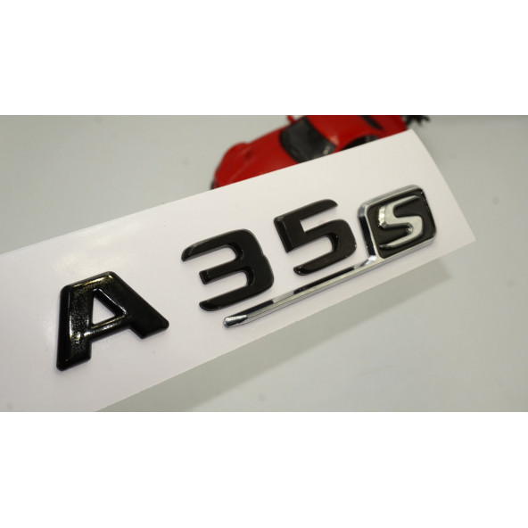 A 35S Bagaj Parlak Siyah ABS 3M 3D Yazı Logo ürün görseli 1