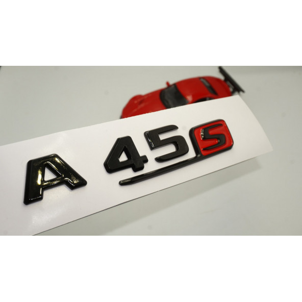 A 45S Bagaj Parlak Siyah ABS 3M 3D Yazı Logo ürün görseli 1