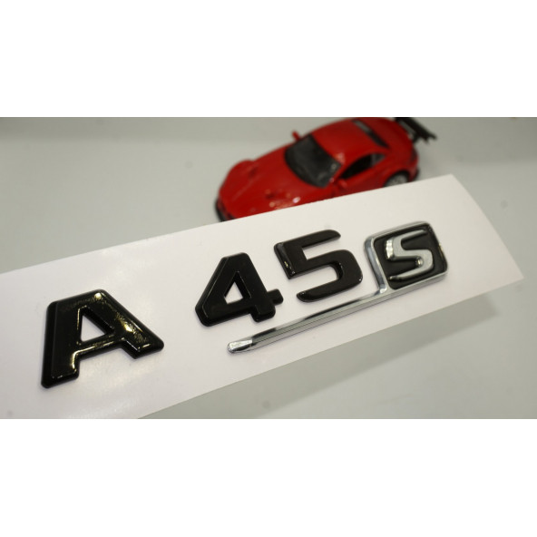 A 45S Bagaj Parlak Siyah ABS 3M 3D Yazı Logo ürün görseli 1