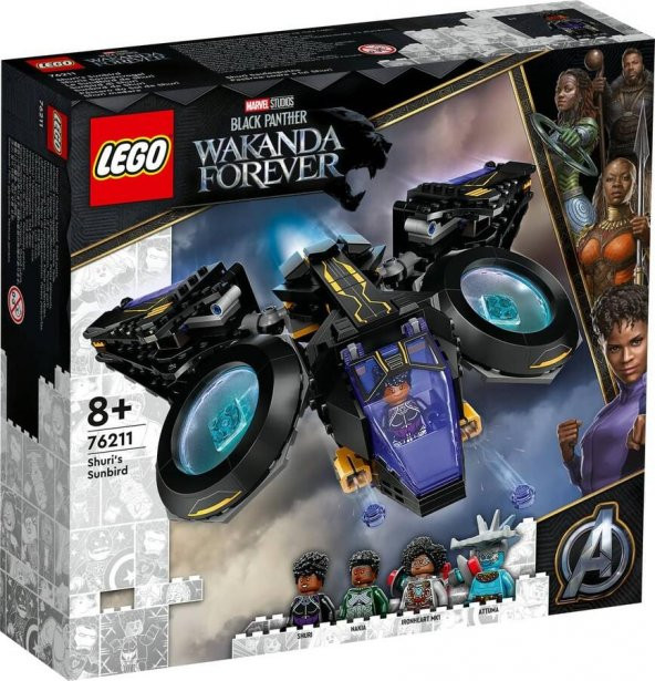 LEGO Super Heroes 76211 Shuris Sunbird ürün görseli 1