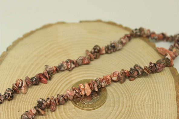 Delikli Jasper Taşı Mini Boy 50 adet (24275-50) ürün görseli 1