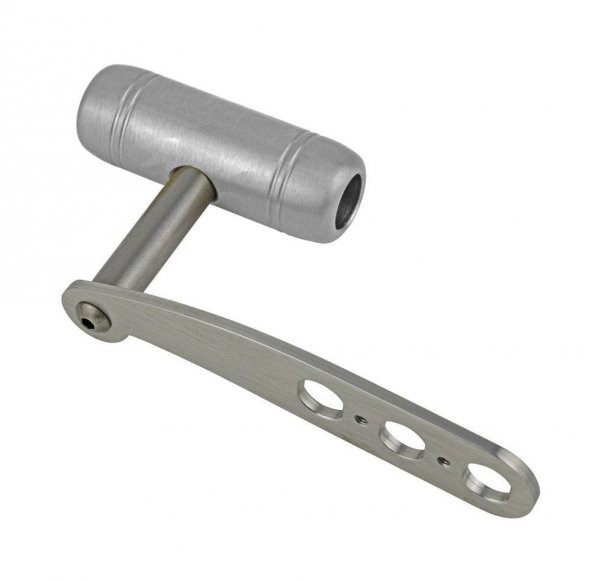 Accurate Reel Handle H-40 Silver - Resim 3