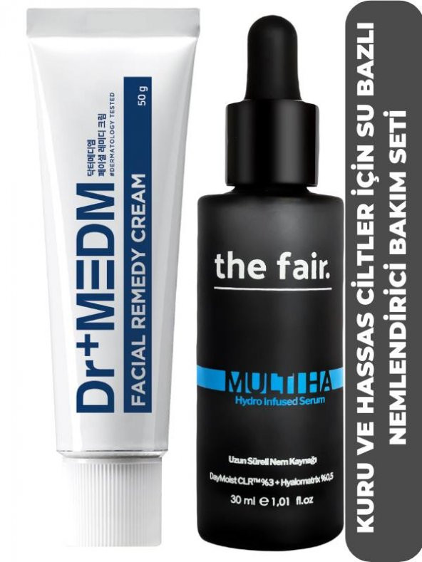 the fair. Hiyalüronik Asit Serum+Dr+Medm Kuru Ciltler İçin Nem Kremi Set ürün görseli 1