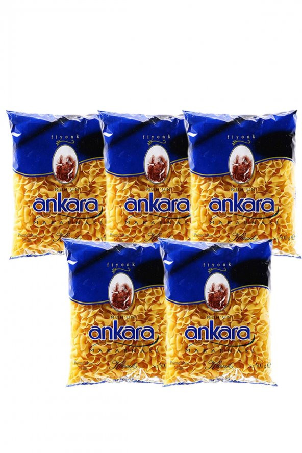 Ankara Fiyonk Makarna 500gr X 5 Adet ürün görseli 1