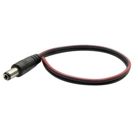 WellHise 2.1mm DC Power Jak Kablolu 30cm 10 ADET ürün görseli 1