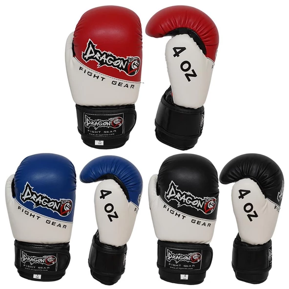 DragonDo 33044-P JR Çocuk Boks Eldiveni , Çocuk Kick Boks Eldiveni ürün görseli 1