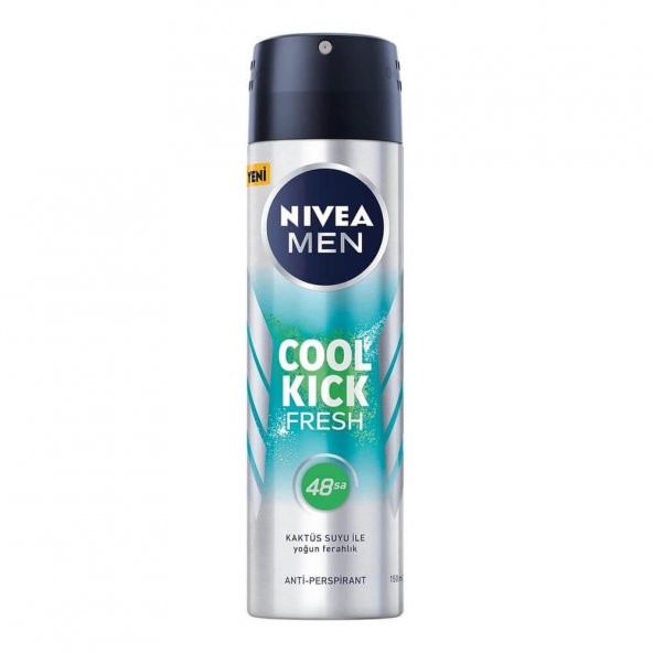 Nıvea Deodorant Men Cool Kıck Fresh 150ml ürün görseli 1