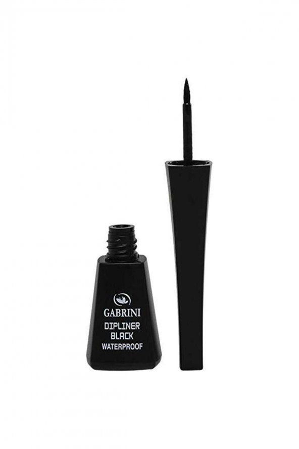 Gabrini Dipliner Matte Black Waterproof - Siyah ürün görseli 1