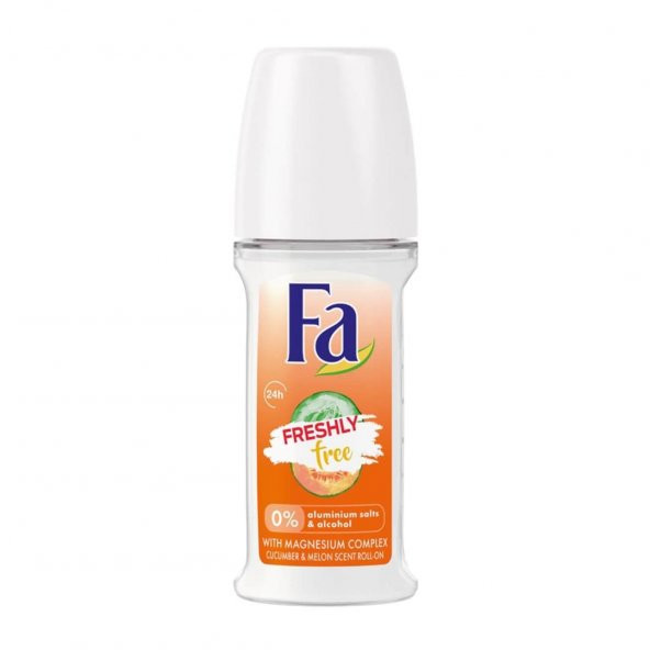 Fa Roll-On Deodorant Freshly Free 50ml Melon & Cucumber ürün görseli 1