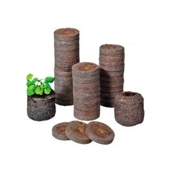 Jiffy Şişen Tablet Torf 24 mm 50 Adet - Resim 2