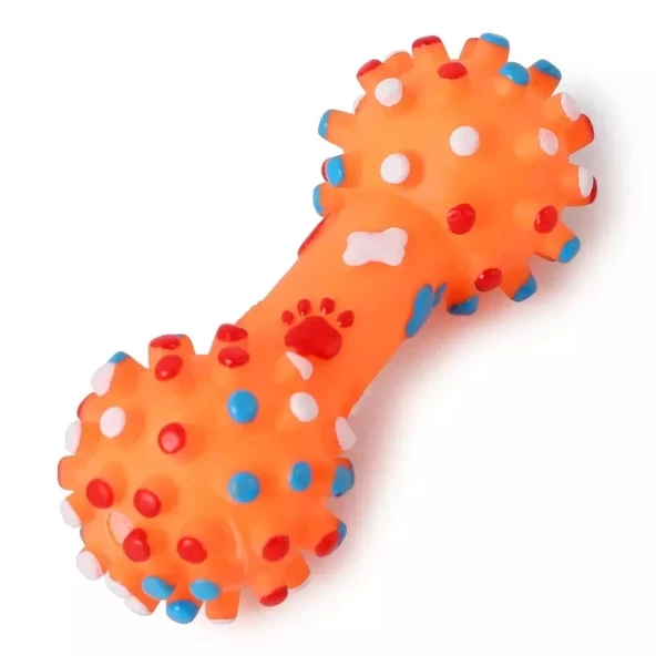 Dikenli Öten Halter Köpek Oyuncağı 11 cm ürün görseli 1