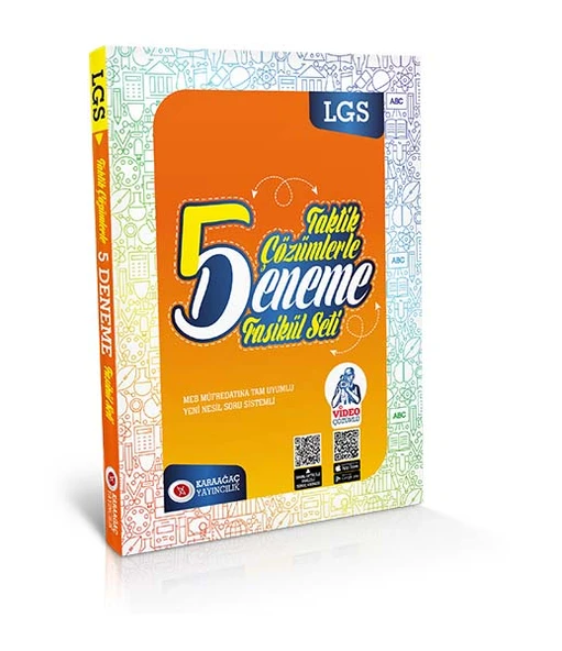 Karaağaç Yayınları 8. Sınıf LGS Çözümlerle 5 Deneme Fasikül Seti ürün görseli 1