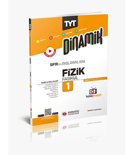 Karaağaç Yayınları Dinamik TYT Fizik Fasikülleri 1 ürün görseli 1