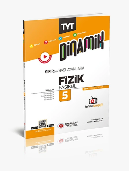 Karaağaç Yayınları Dinamik TYT Fizik Fasikülleri 5 ürün görseli 1