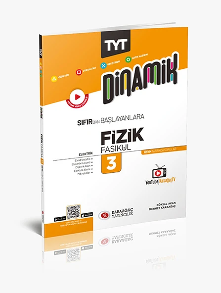 Karaağaç Yayınları Dinamik TYT Fizik Fasikülleri 3 ürün görseli 1
