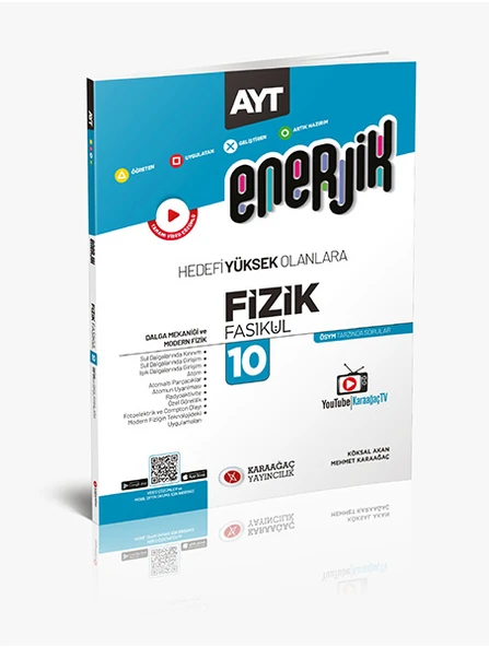 Karaağaç Yayınları AYT Enerjik Fizik Fasikülleri 10 ürün görseli 1