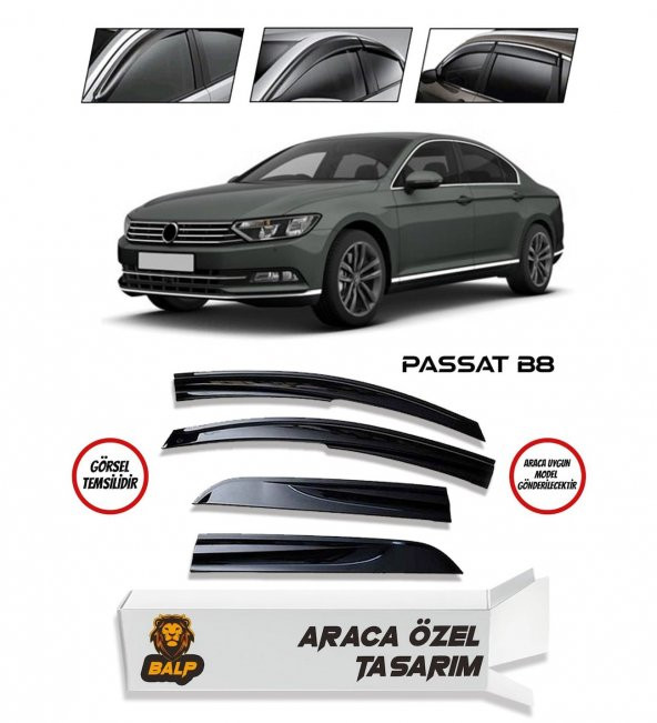 Volkswagen Passat B8-8 Buçuk Cam Rüzgarlığı ürün görseli 1