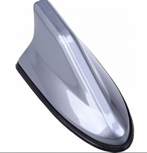RENAULT SCENİC UYGUN BALİNA Shark Anten Köpek Balığı Anten Silikonlu Gri ürün görseli 1