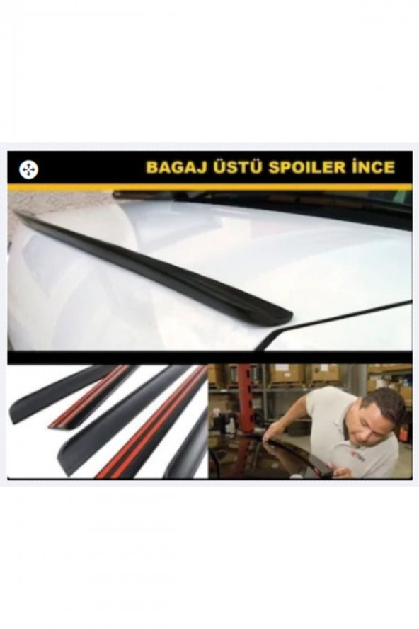 Tofaş Uyumlu Bagaj Üstü Spoiler 3,6cm X 135cm ürün görseli 1
