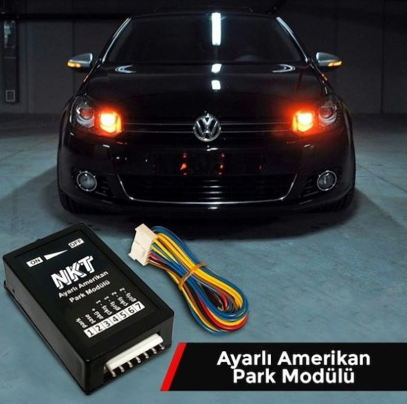 POINT MARKETING Ayarlı Amerikan Park Sinyal Modülü Otomatik Tüm Araçlara Uygun ürün görseli 1