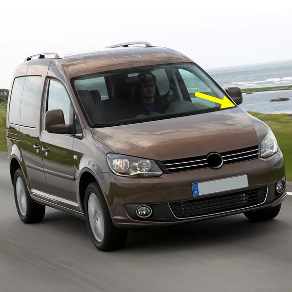 VW Caddy 2011-2015 Sol Ön Çamurluk Köşe Oluk Plastiği 2K5819447B ürün görseli 1