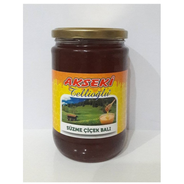 Akseki Meşhur Yöresel % 100 Doğal Süzme Çiçek Ballı 850 gr ürün görseli 1